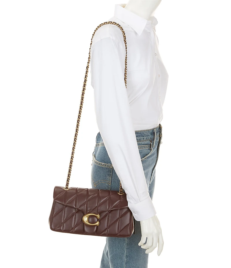Coach Quilted Tabby Convertible Shoulder Bag 26