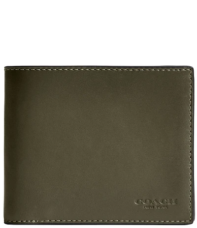 COACH Refined Calf Leather 3-in-1 Wallet
