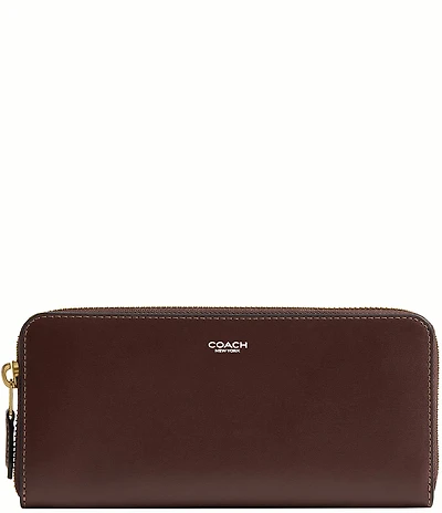COACH New York Slim Accordion Zip Wallet