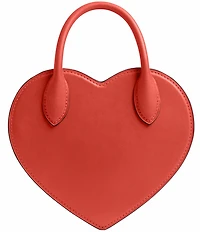COACH Regenerative Leather Heart Bag
