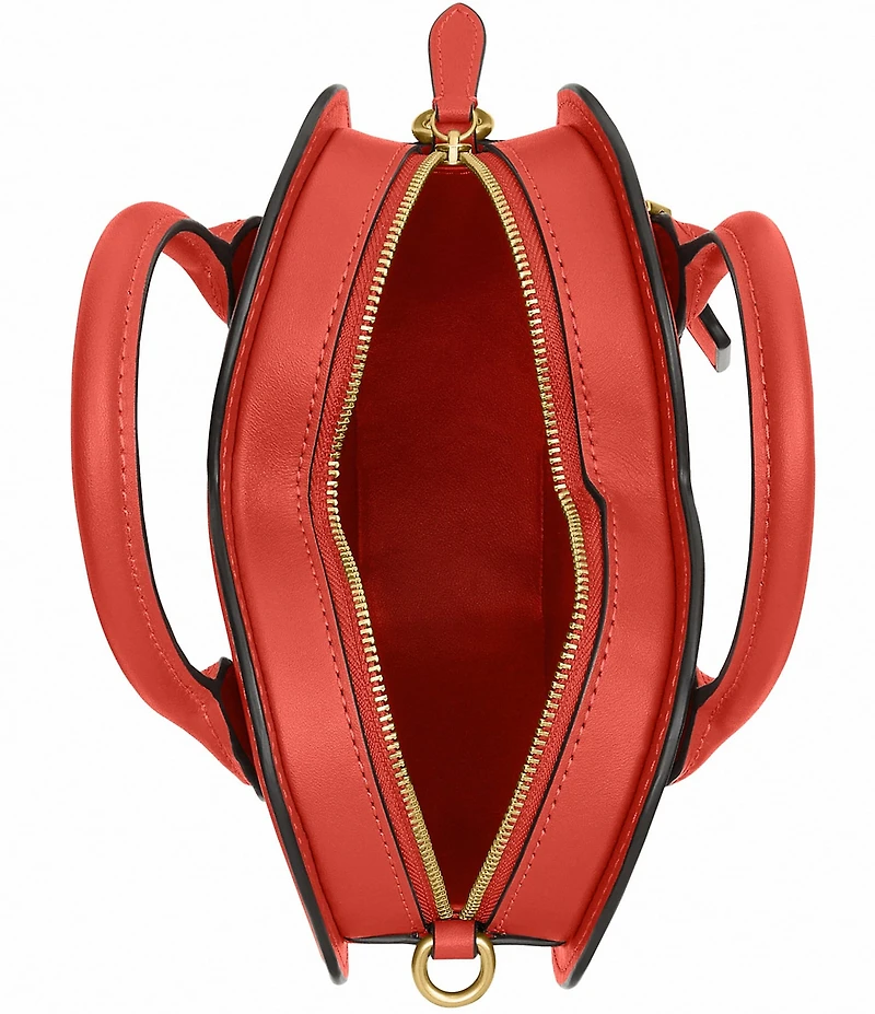 COACH Regenerative Leather Heart Bag