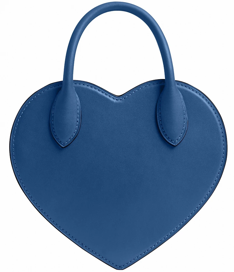 COACH Regenerative Leather Heart Bag