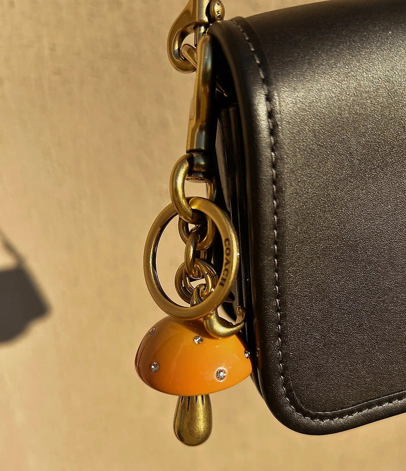 COACH Resin Mushroom Bag Charm