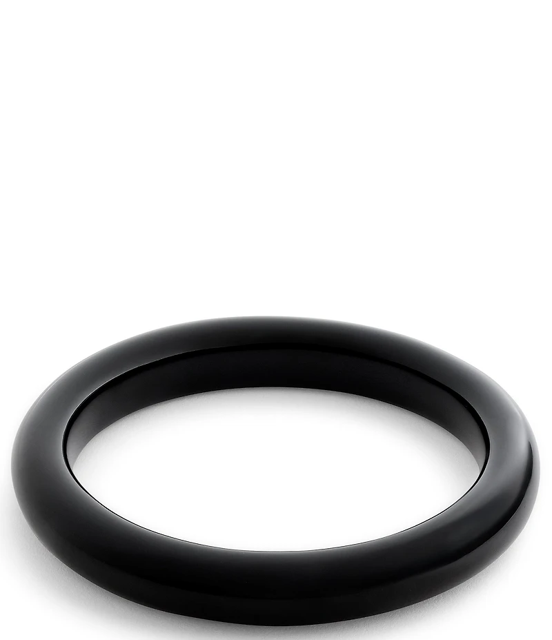COACH Resin Signature Logo Bangle Bracelet