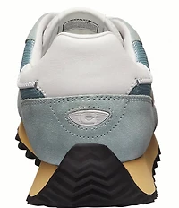 COACH Women's Retro Essential Suede Logo Lace Up Sneakers