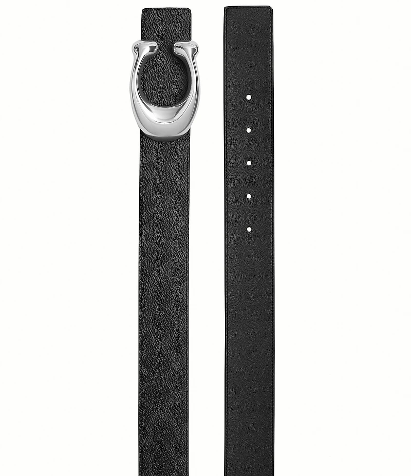 COACH Reversible Sculpted C Signature 38mm Belt