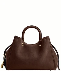 COACH Rogue 31 Suede Satchel Bag