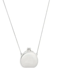 COACH Runway Coin Purse Pendant Necklace