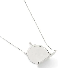 COACH Runway Coin Purse Pendant Necklace