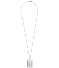COACH Runway Envelope Long Pendant Necklace