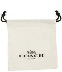 COACH Runway Envelope Long Pendant Necklace