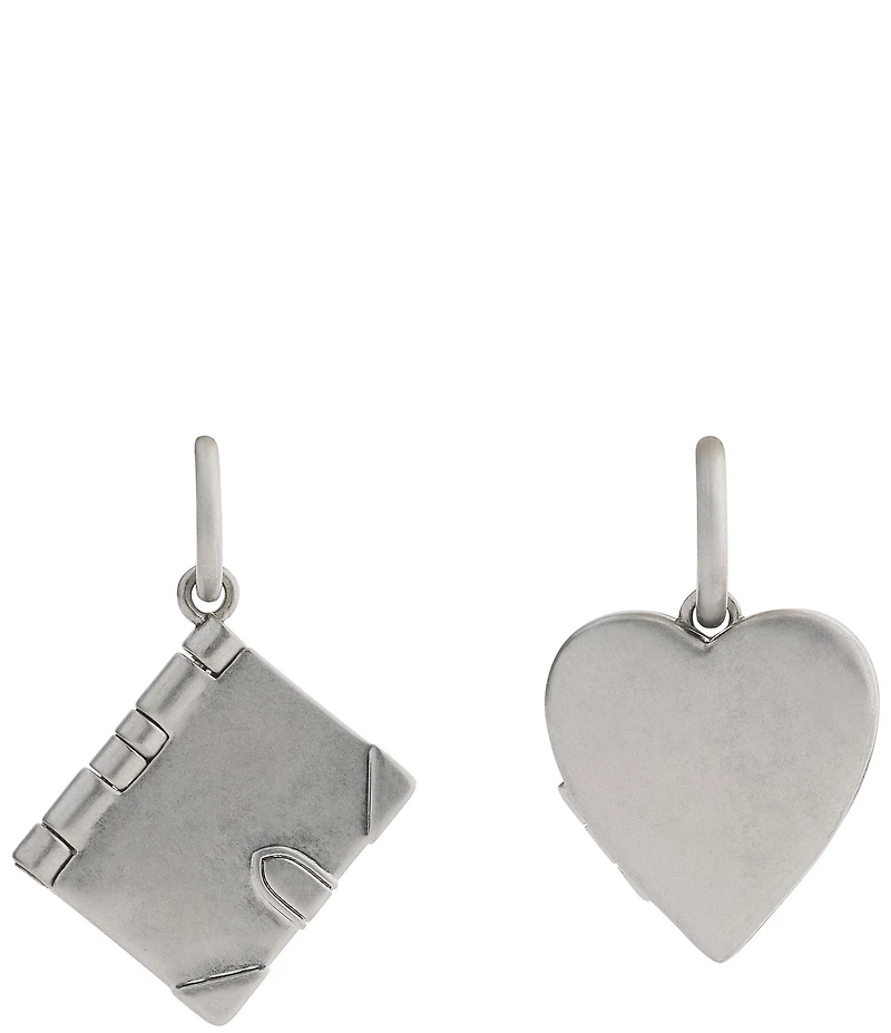 COACH Runway Heart Mismatch Drop Earrings