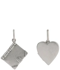 COACH Runway Heart Mismatch Drop Earrings