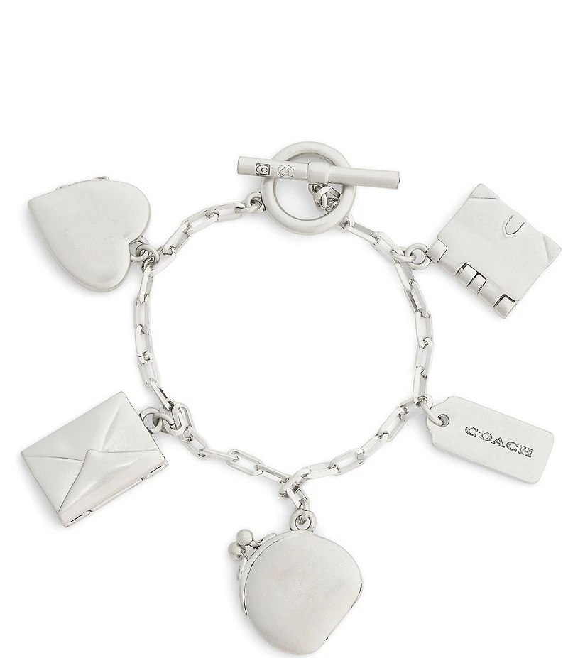 COACH Runway Mixed Charm Bracelet