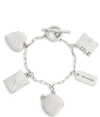 COACH Runway Mixed Charm Bracelet
