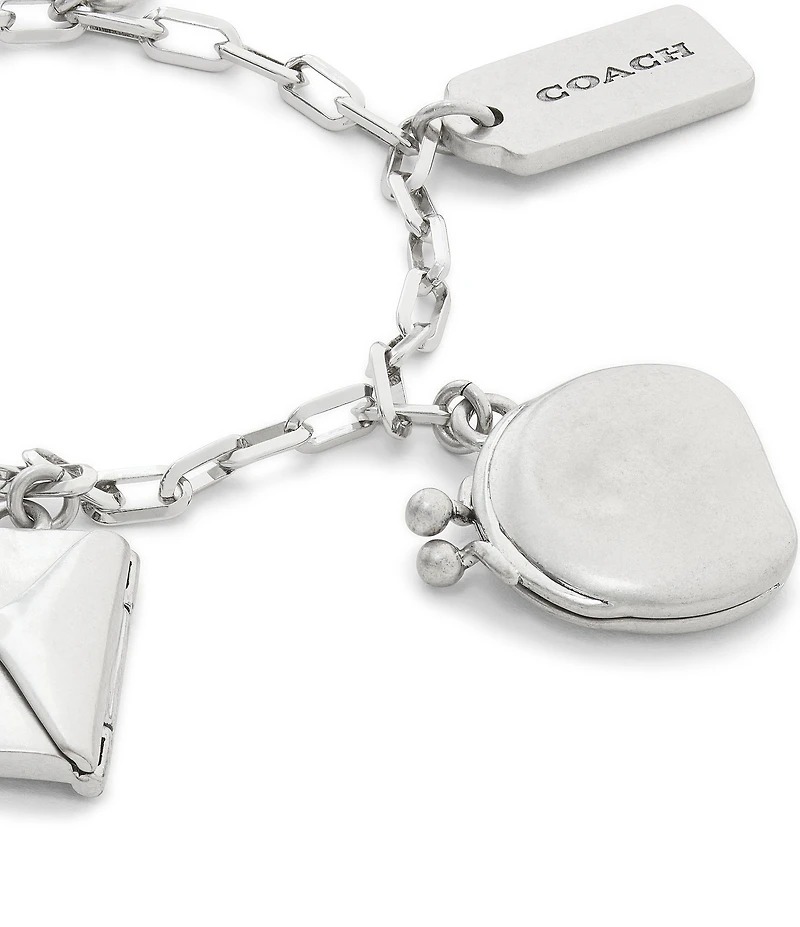 COACH Runway Mixed Charm Bracelet