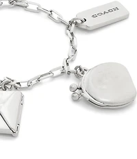 COACH Runway Mixed Charm Bracelet