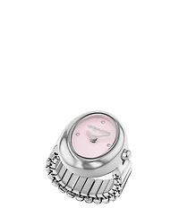 COACH Sammy Quartz Analog Stainless Steel Watch Ring