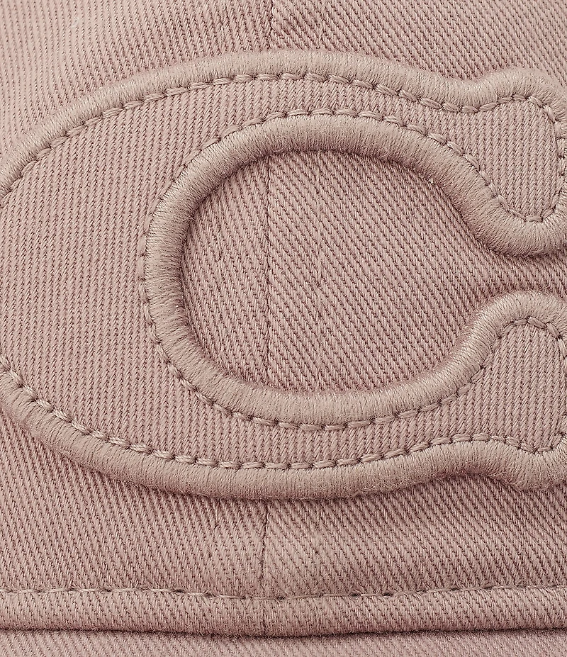 COACH Sculpted C Baseball Cap