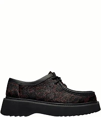 COACH Sculpted C Leopard Print Calf Hair Chukka Oxfords
