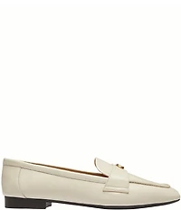 COACH Sculpted C Logo Leather Loafers