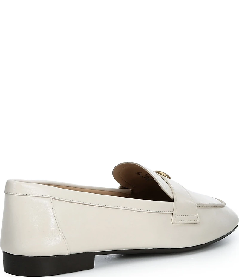 COACH Sculpted C Logo Leather Loafers
