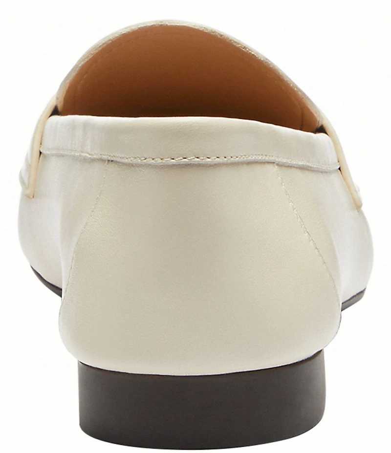 COACH Sculpted C Logo Leather Loafers