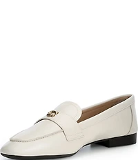 COACH Sculpted C Logo Leather Loafers