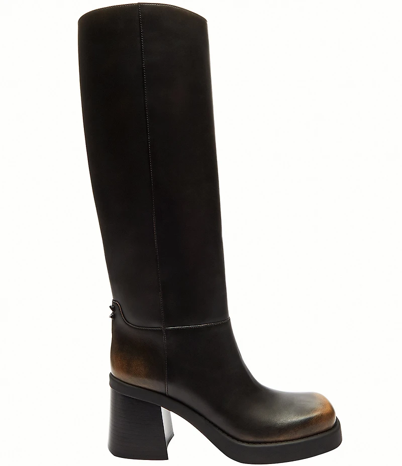 COACH Sculpted C Loved Leather Tall Boots