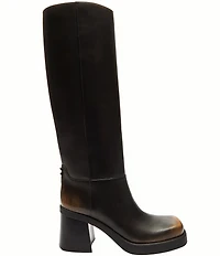 COACH Sculpted C Loved Leather Tall Boots