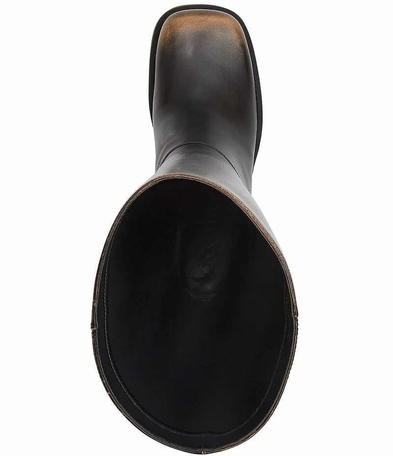 COACH Sculpted C Loved Leather Tall Boots