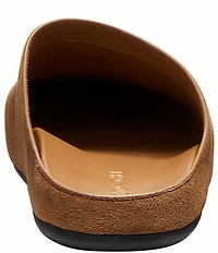 COACH Sculpted C Soft Suede Mules