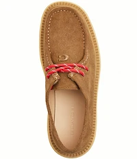 COACH Sculpted C Suede Chukka Oxfords