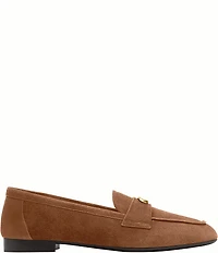 COACH Sculpted C Suede Loafers