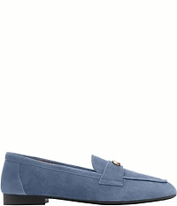 COACH Sculpted C Suede Loafers
