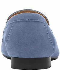 COACH Sculpted C Suede Loafers