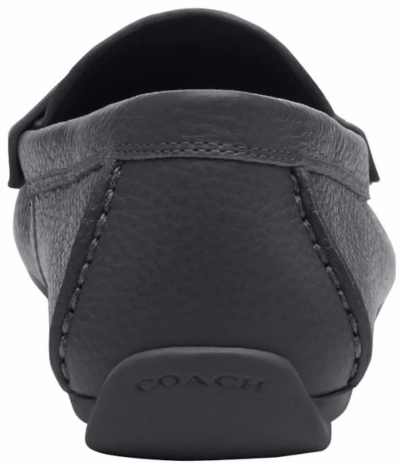 COACH Sculpted C Leather Driver Loafers