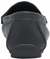 COACH Sculpted C Leather Driver Loafers