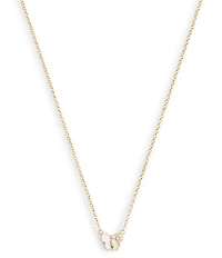 COACH Signature Butterfly Short Pendant Necklace