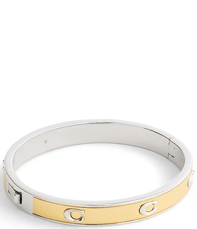 COACH Signature C Bangle Bracelet