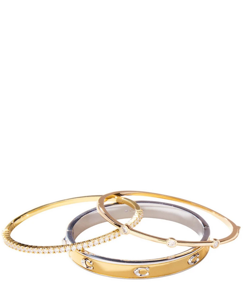 COACH Signature C Bangle Bracelet