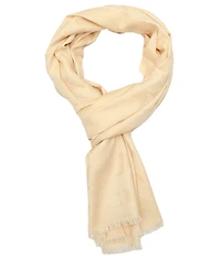COACH Signature C Border Stole