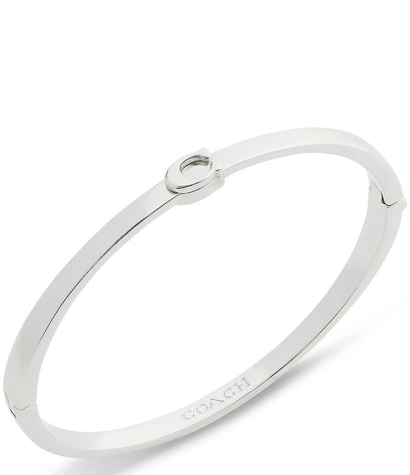 COACH Signature C Boxed Bangle Bracelet
