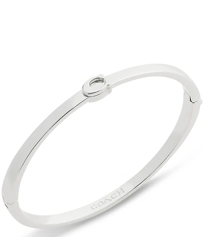 COACH Signature C Boxed Bangle Bracelet