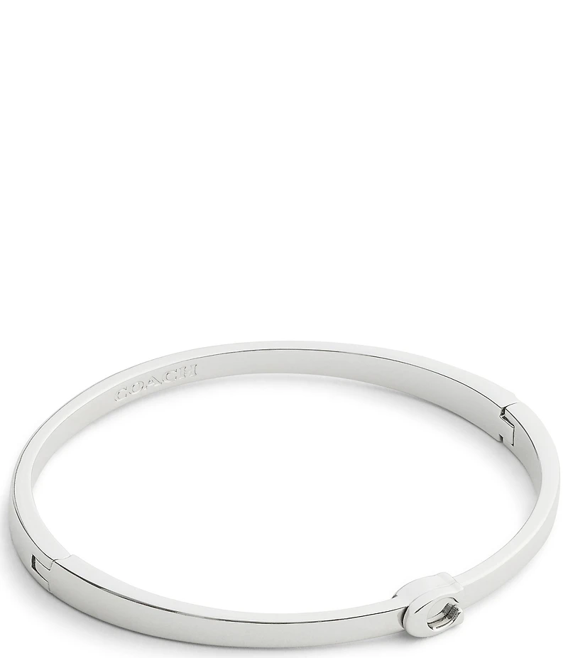 COACH Signature C Boxed Bangle Bracelet