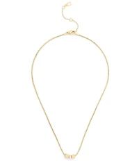 COACH Signature C Cube Short Pendant Necklace