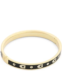 COACH Signature C Enamel Bangle Bracelet