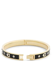 COACH Signature C Enamel Bangle Bracelet