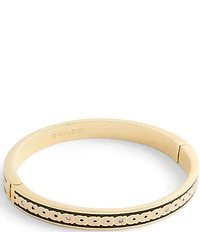 COACH Signature C Enamel Bangle Bracelet
