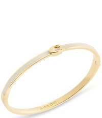 COACH Signature C Enamel Bangle Bracelet